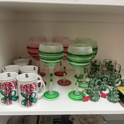 Christmas Glassware & Kitchen Items (L-MG)