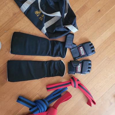 Lot of Fighting/sparring items