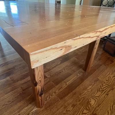 Farm House Dining Table Plus Eight Chairs (DR-RG)