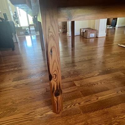 Farm House Dining Table Plus Eight Chairs (DR-RG)