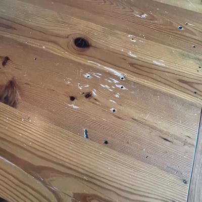 Farm House Dining Table Plus Eight Chairs (DR-RG)