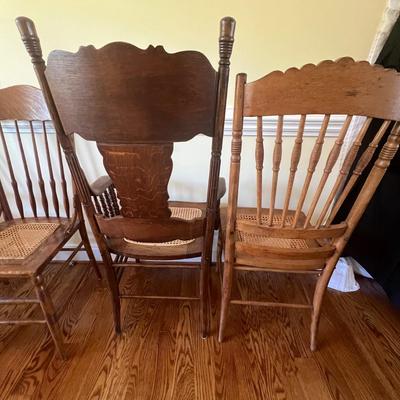 Farm House Dining Table Plus Eight Chairs (DR-RG)