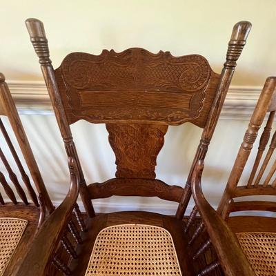 Farm House Dining Table Plus Eight Chairs (DR-RG)