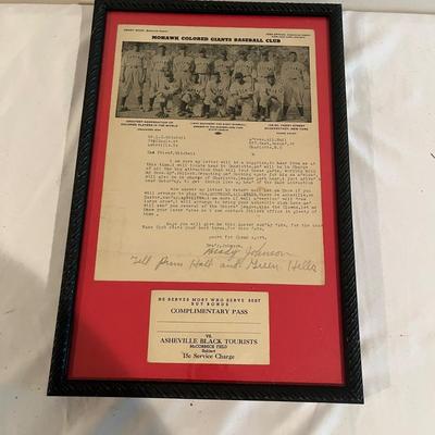 Asheville Tourists Memorabilia (BPR-MG)