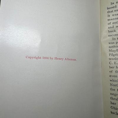 Antique Books - Harriet Beecher Stowe & More (LR-RG)