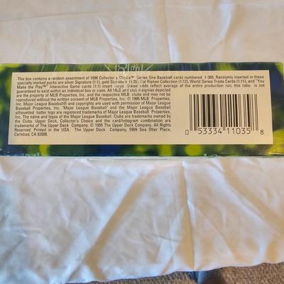 Upper Deck Boxed Baseball Card Sets (BO-JS)