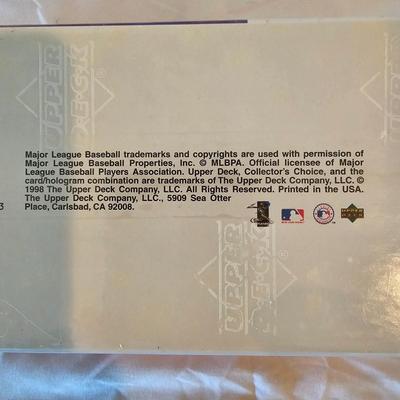 Upper Deck Boxed Baseball Card Sets (BO-JS)