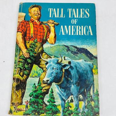 TALL TALES OF AMERICA by Irwin Shapiro & Al Schmidt hardback 1959