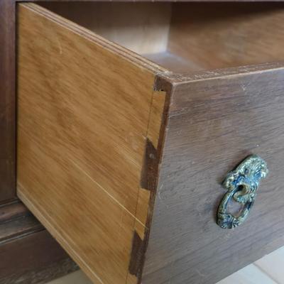 Antique Dresser with Mirror - Very Unique & Very Beautiful in Person!