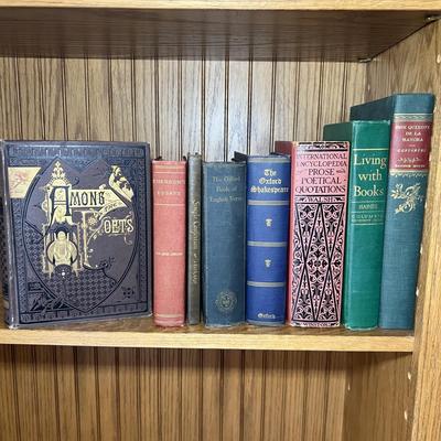 Vintage & Antique Literary Books Includes First Edition (LR-RG)