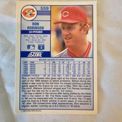 Score Boxed Baseball Cards (BO-JS)