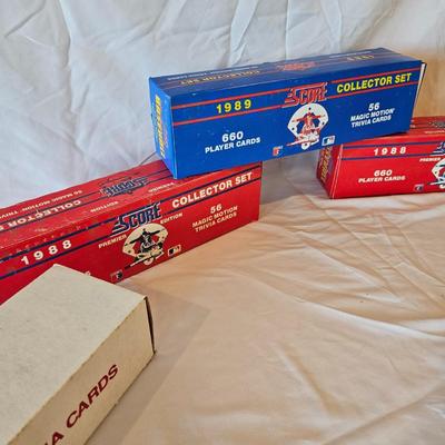 Score Boxed Baseball Cards (BO-JS)