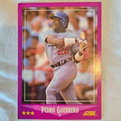 Score Boxed Baseball Cards (BO-JS)