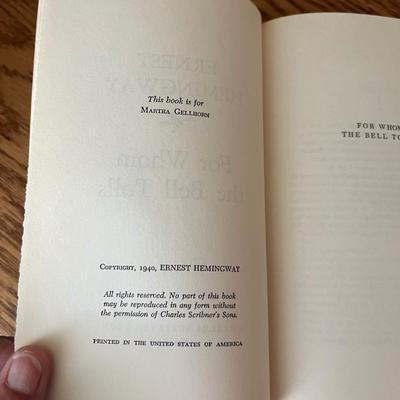 Thomas Wolfe, Hemingway & More Vintage Books (LR-RG)