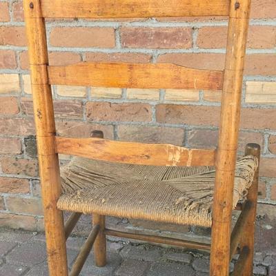 Antique Ladder Back Shaker Chair