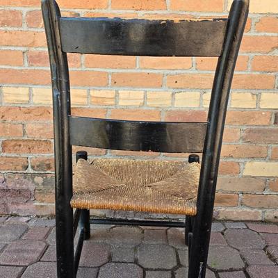 Antique Ladder Back Child's Chair