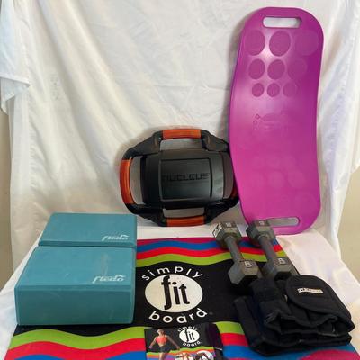 Simply Fit Board, Nucleus Central Core Pro, & More Exercise Equipment (G-MG)