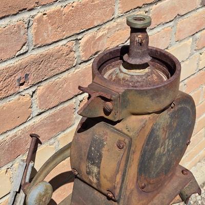 Antique Petroleum or Oil Pump