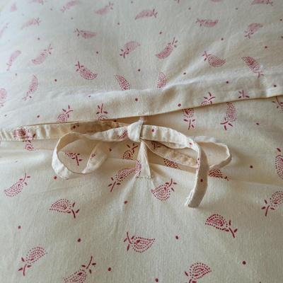 King Size Headboard & Link-Taylor Night Stands Plus Bedding (P-CE)