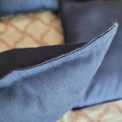 King Size Headboard & Link-Taylor Night Stands Plus Bedding (P-CE)