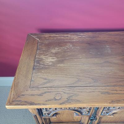 King Size Headboard & Link-Taylor Night Stands Plus Bedding (P-CE)