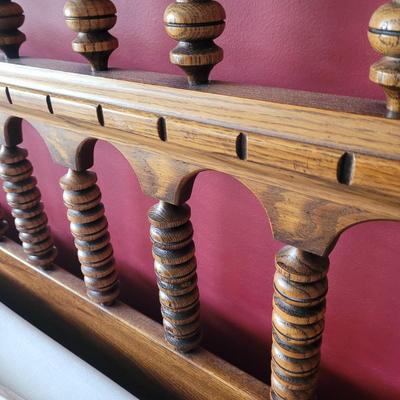 King Size Headboard & Link-Taylor Night Stands Plus Bedding (P-CE)