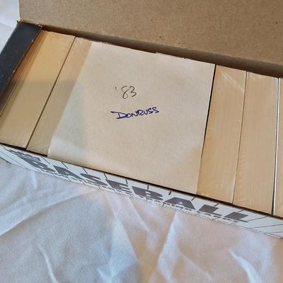 Donruss & Sport Flics Boxed Baseball Card Sets (BO-JS)