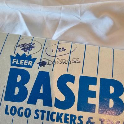 Donruss & Sport Flics Boxed Baseball Card Sets (BO-JS)