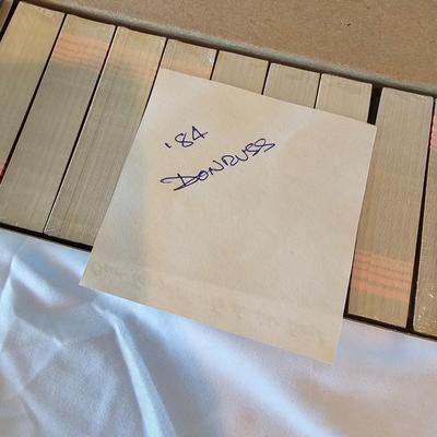 Donruss & Sport Flics Boxed Baseball Card Sets (BO-JS)