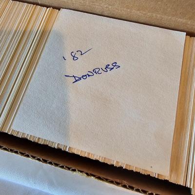 Donruss & Sport Flics Boxed Baseball Card Sets (BO-JS)