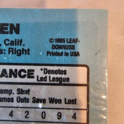 Donruss & Sport Flics Boxed Baseball Card Sets (BO-JS)