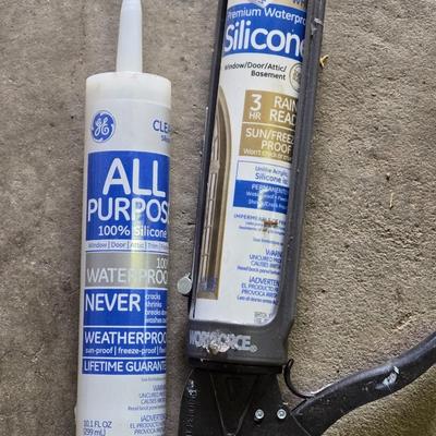 Caulk Gun and Caulk