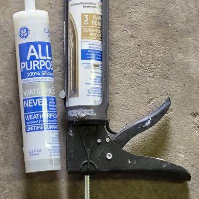 Caulk Gun and Caulk