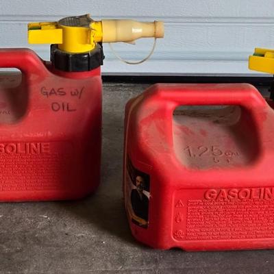 (2) Gas Cans