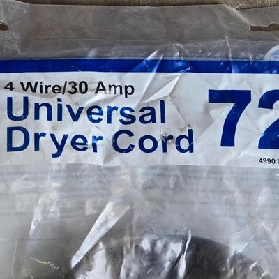 New Dryer Cord