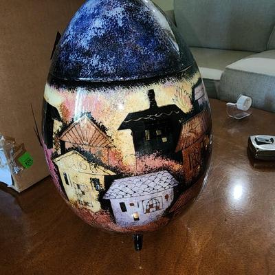 Sasha Brastoff Hand painted and numbered egg