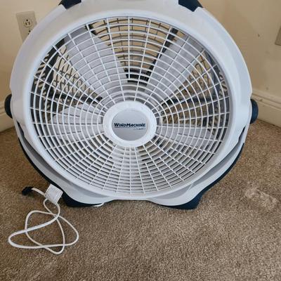 Wind tunnel fan