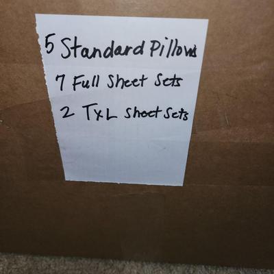 Box of linen