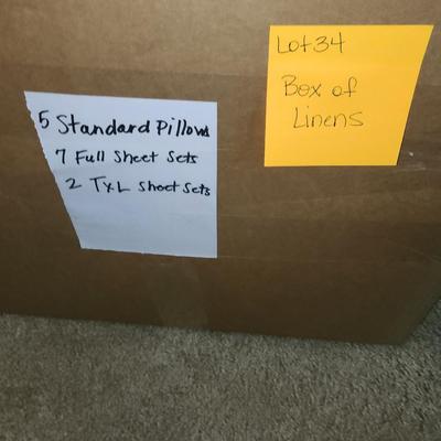 Box of linen