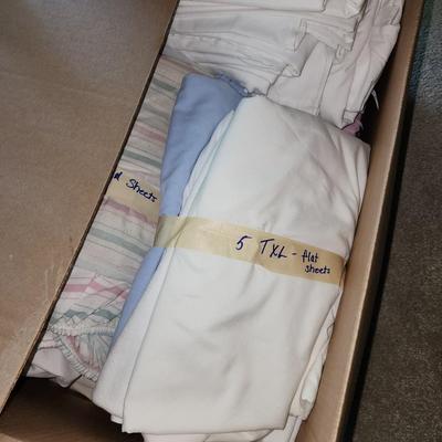 Box of linens