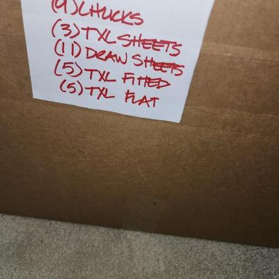 Box of linens