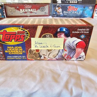 Topps Boxed Baseball Card Sets (BO-JS)