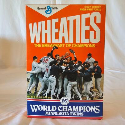 Commemorative Sports Wheaties Cereal Boxes (BO-JS)