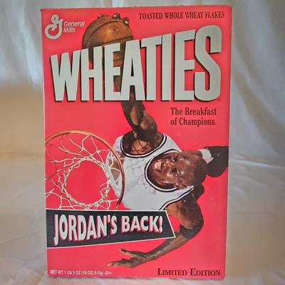 Commemorative Sports Wheaties Cereal Boxes (BO-JS)