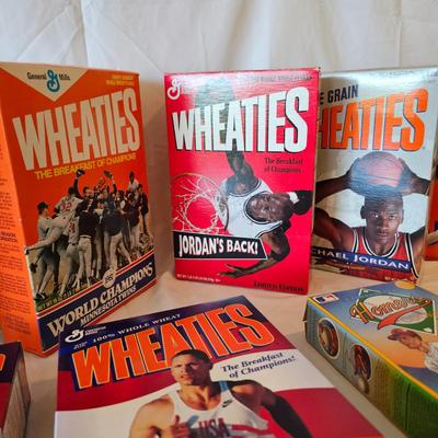 Commemorative Sports Wheaties Cereal Boxes (BO-JS)