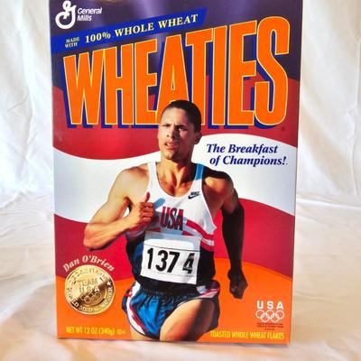 Commemorative Sports Wheaties Cereal Boxes (BO-JS)