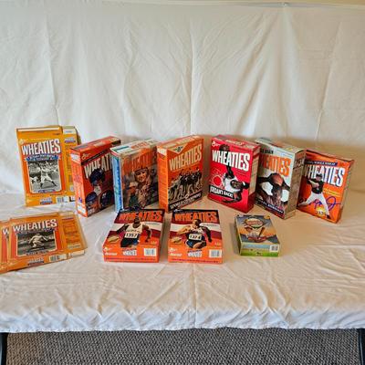 Commemorative Sports Wheaties Cereal Boxes (BO-JS)