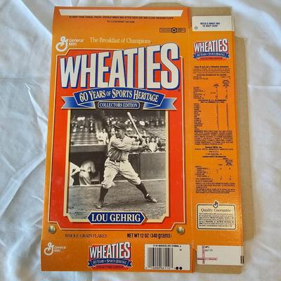Commemorative Sports Wheaties Cereal Boxes (BO-JS)