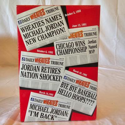 Commemorative Sports Wheaties Cereal Boxes (BO-JS)