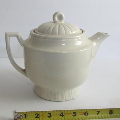 Heavy Old China Teapot